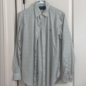 Polo Ralph Lauren white button down shirt